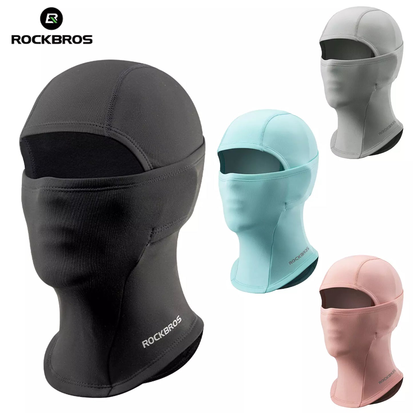 Balaclava infantil ROCKRBOS, balaclava de inverno, capa quente para esqui, corrida