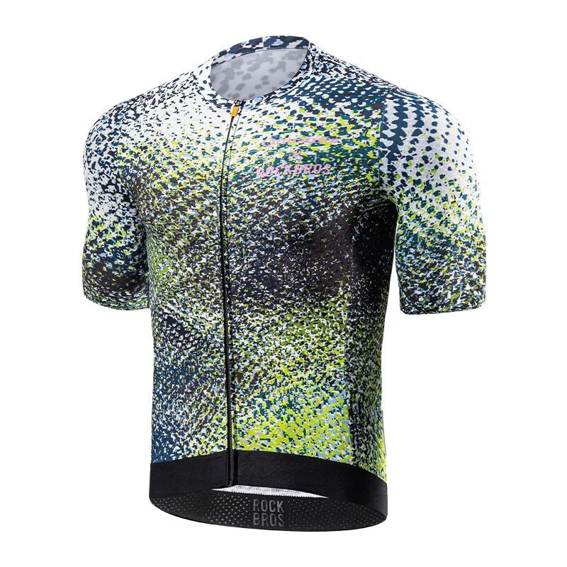 ROCKBROS camisa de ciclismo masculina manga curta roupas de ciclismo S-4XL