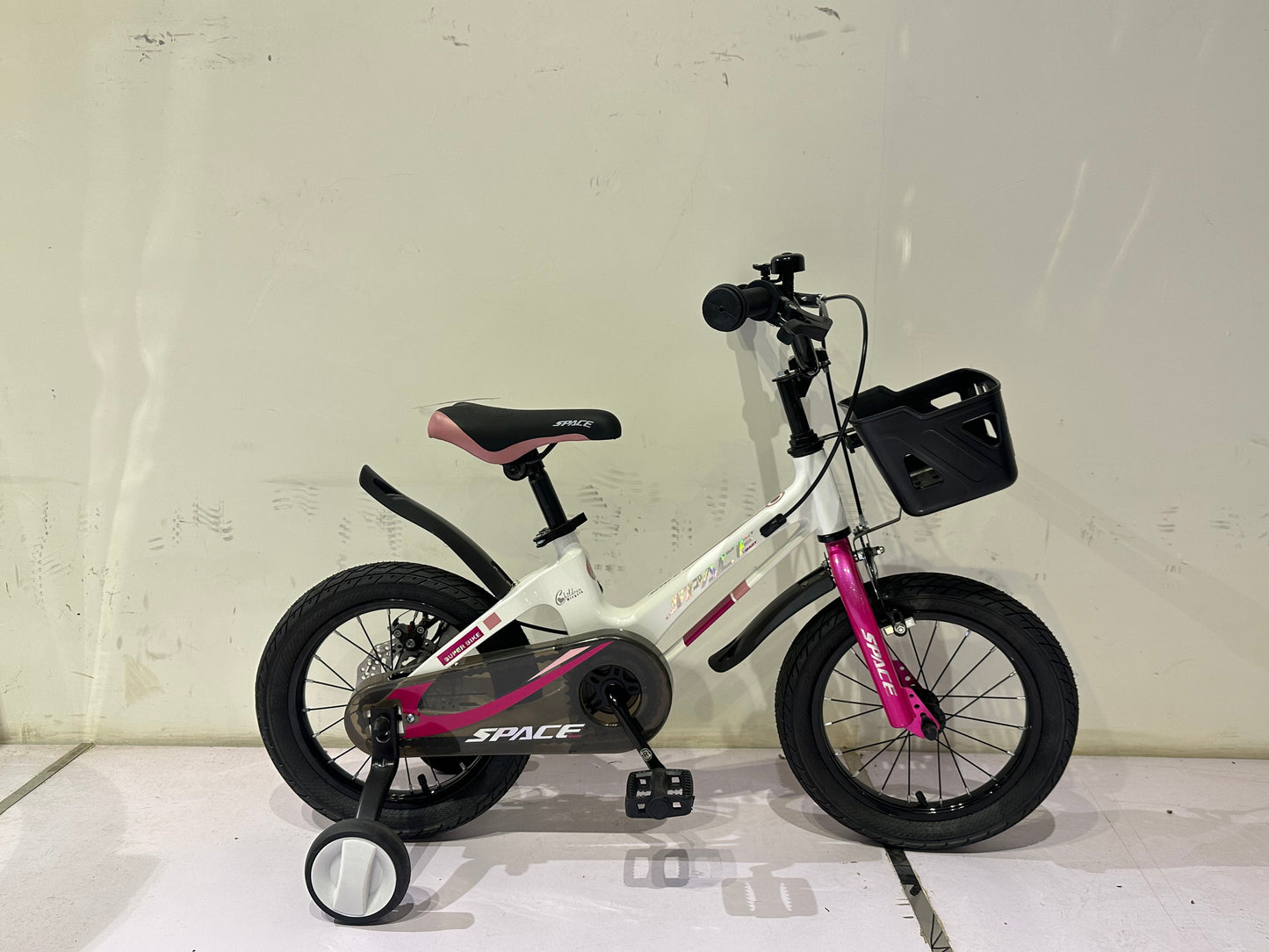 Bicicleta infantil SKYS de 3 a 9 anos 14/16/18 polegadas rosa