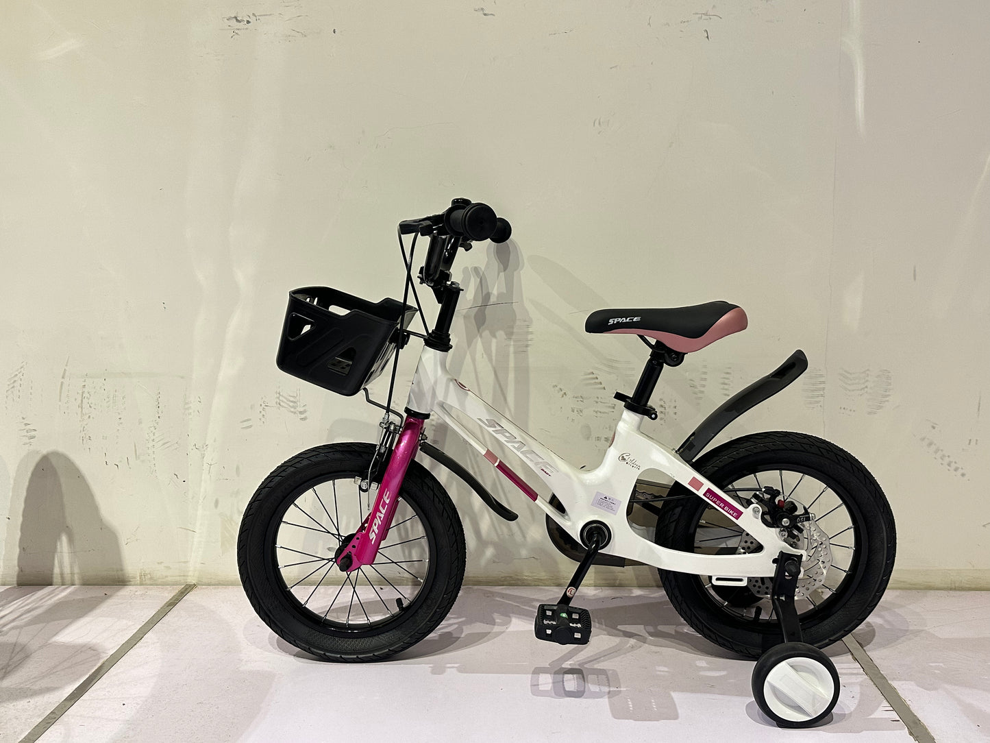 Bicicleta infantil SKYS de 3 a 9 anos 14/16/18 polegadas rosa