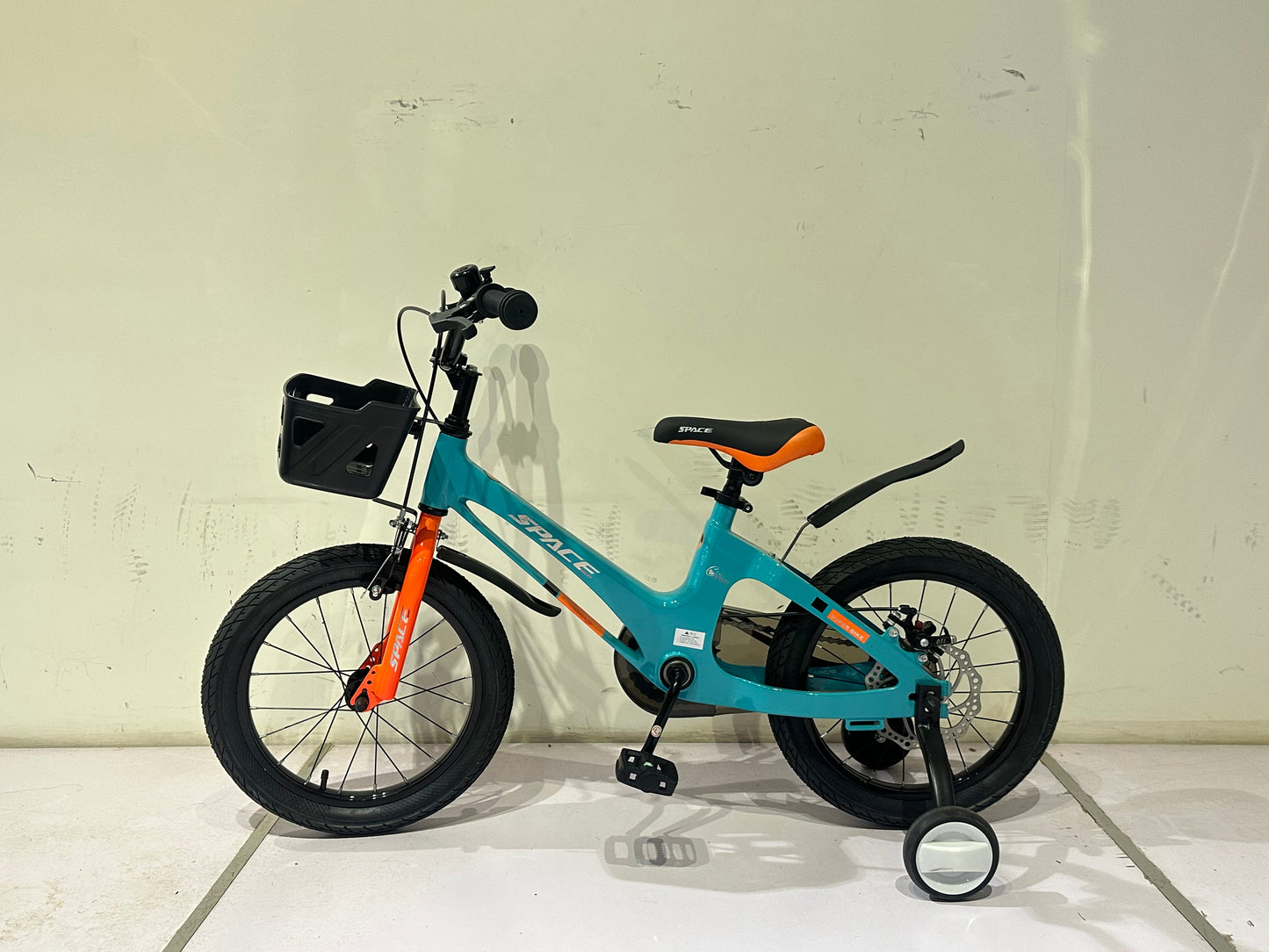 Bicicleta infantil SKYS de 3 a 9 anos 14/16/18 polegadas azul laranja