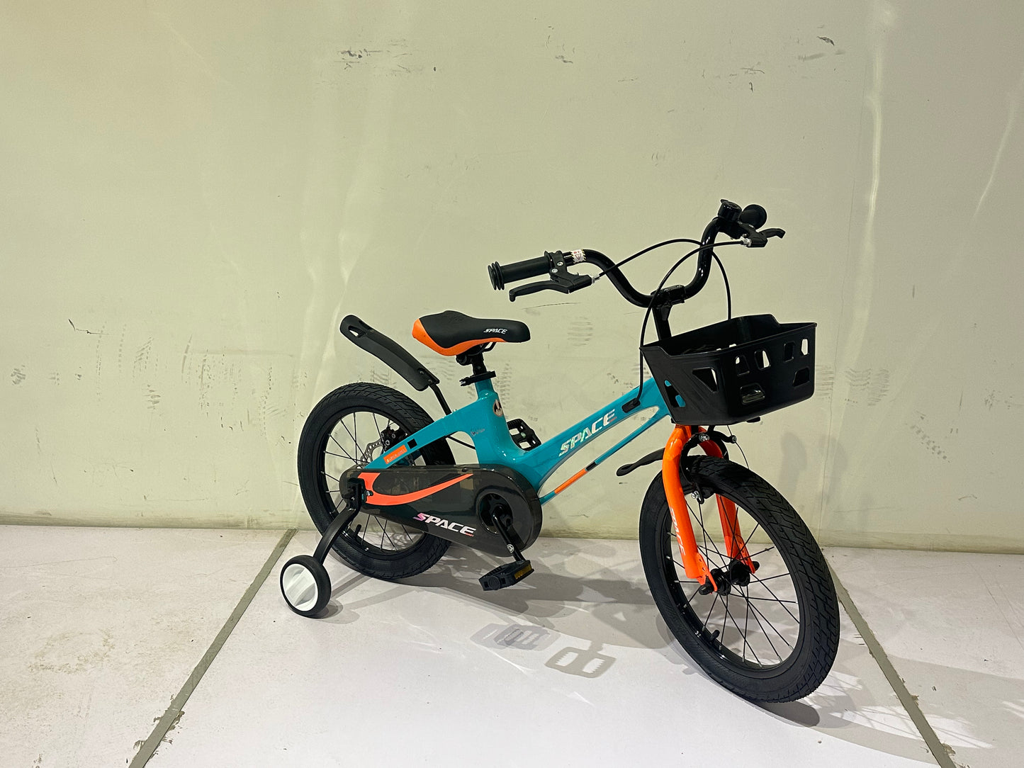 Bicicleta infantil SKYS de 3 a 9 anos 14/16/18 polegadas azul laranja