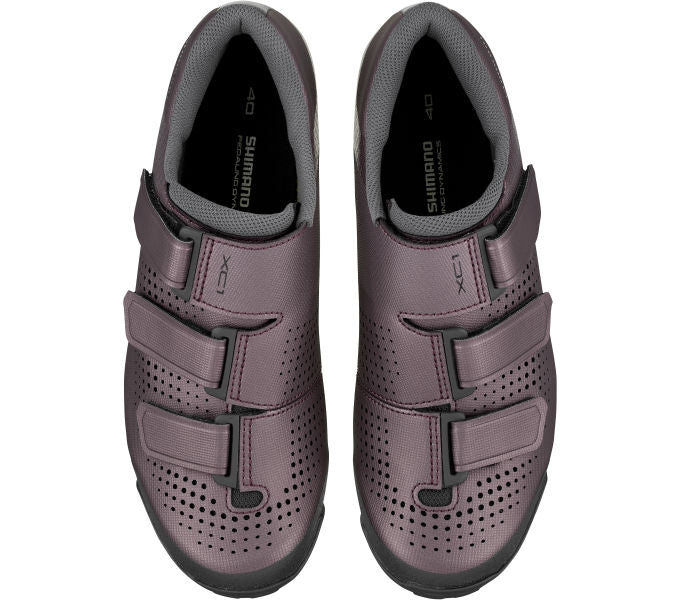 Sapatos de ciclismo Shimano XC100 femininos MTB