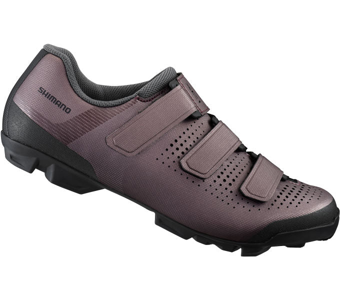 Sapatos de ciclismo Shimano XC100 femininos MTB
