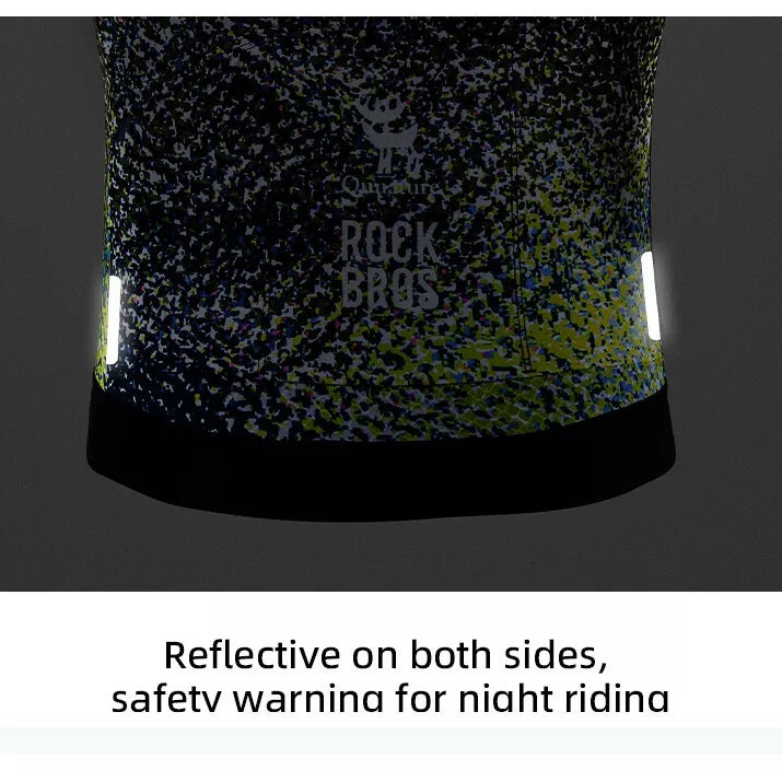 ROCKBROS camisa de ciclismo masculina manga curta roupas de ciclismo S-4XL