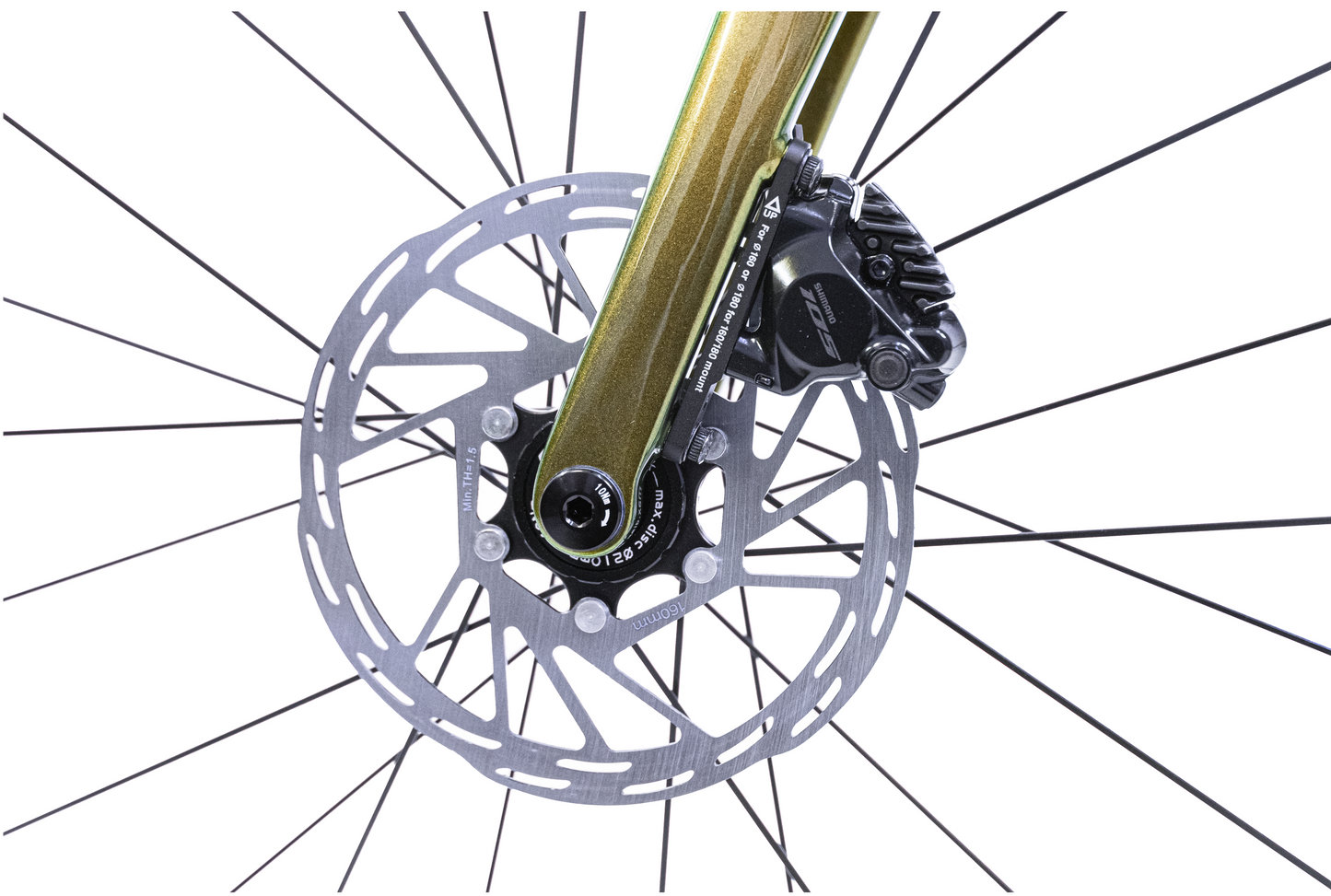 RINOS Bicicleta de Estrada em Carbono Odin 6.1 Shimano 105 Di2, 24 velocidades