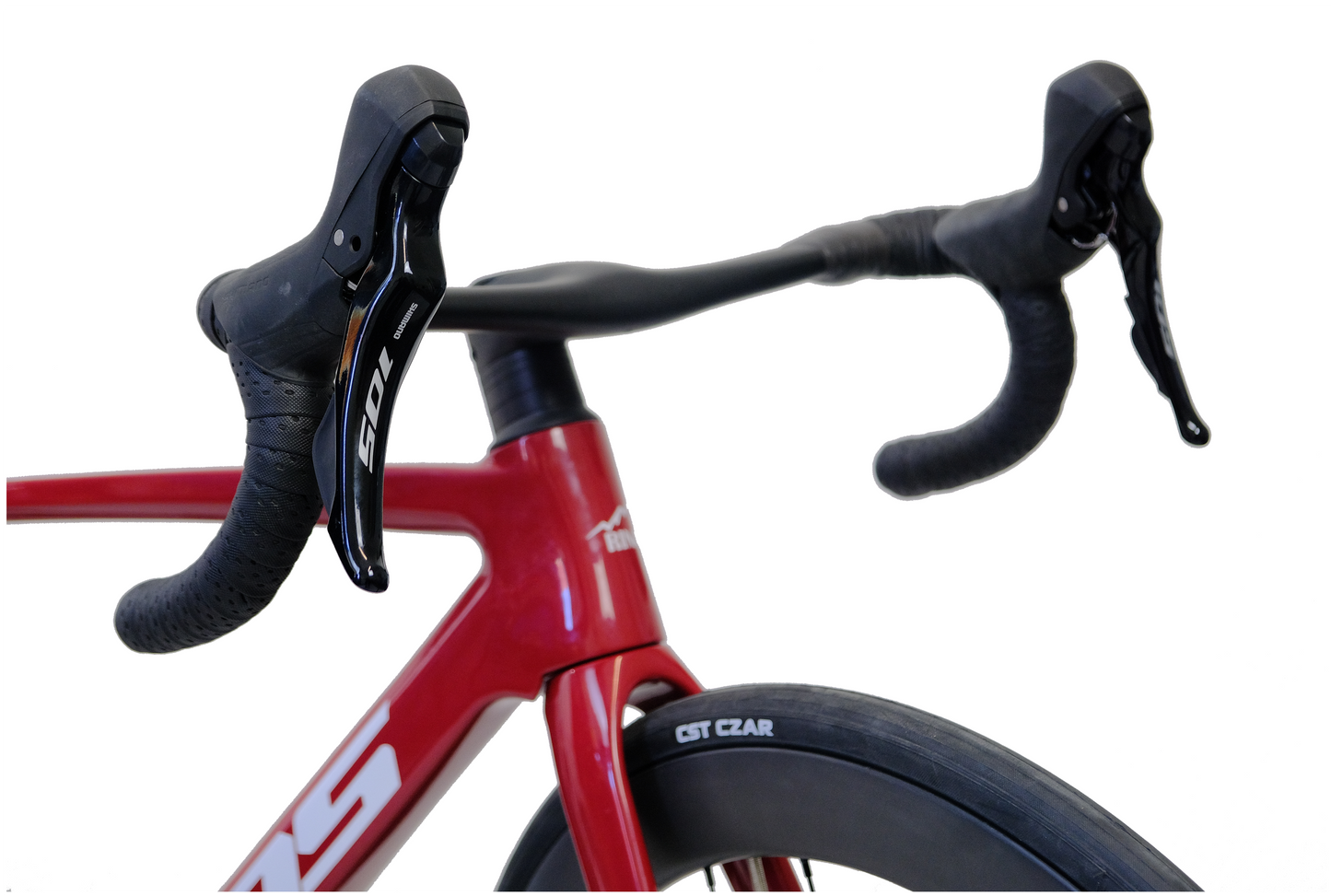 RINOS Bicicleta de estrada totalmente em carbono Odin 4.1 Shimano 105 ST-R7120 24 velocidades