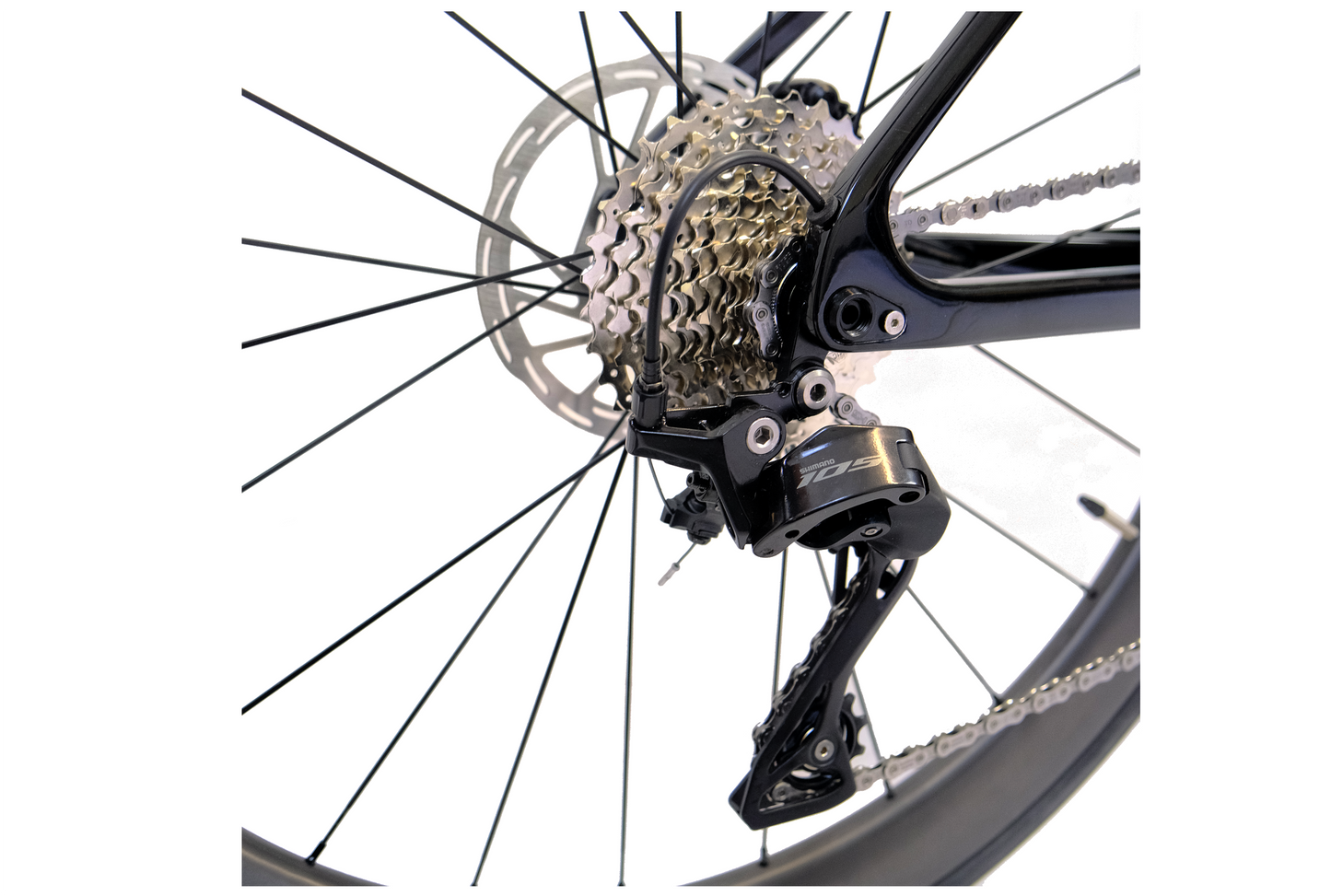 RINOS Bicicleta de estrada totalmente em carbono Odin 4.1 Shimano 105 ST-R7120 24 velocidades