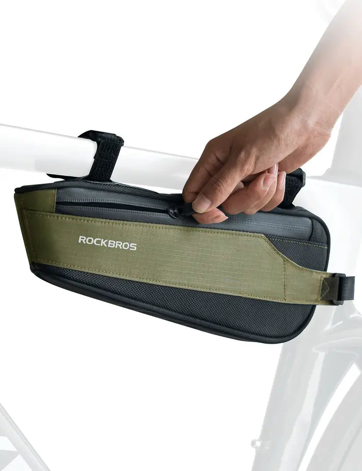 Bolsa de quadro ROCKBROS bolsa de tubo inferior bolsa de bicicleta de estrada MTB