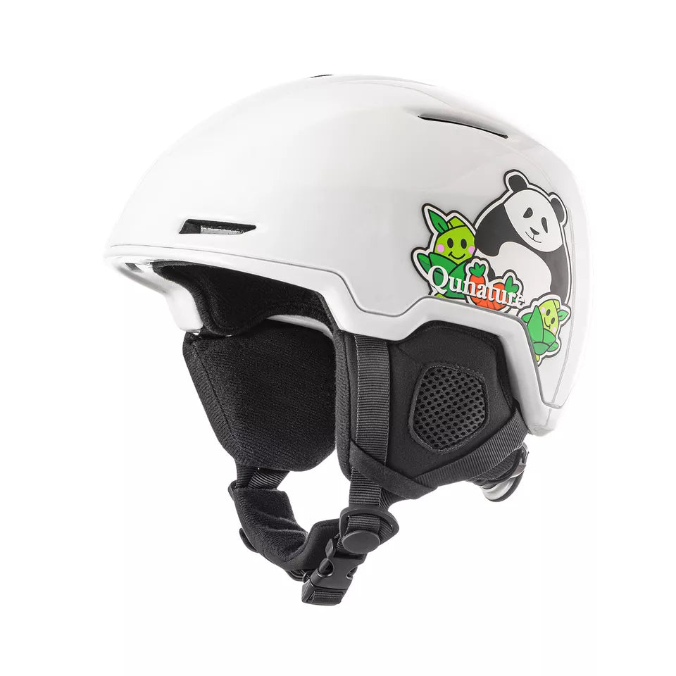 Capacete de snowboard/esqui Qunature com protetores de ouvido Capacete de snowboard para mulheres e homens 54-61 cm