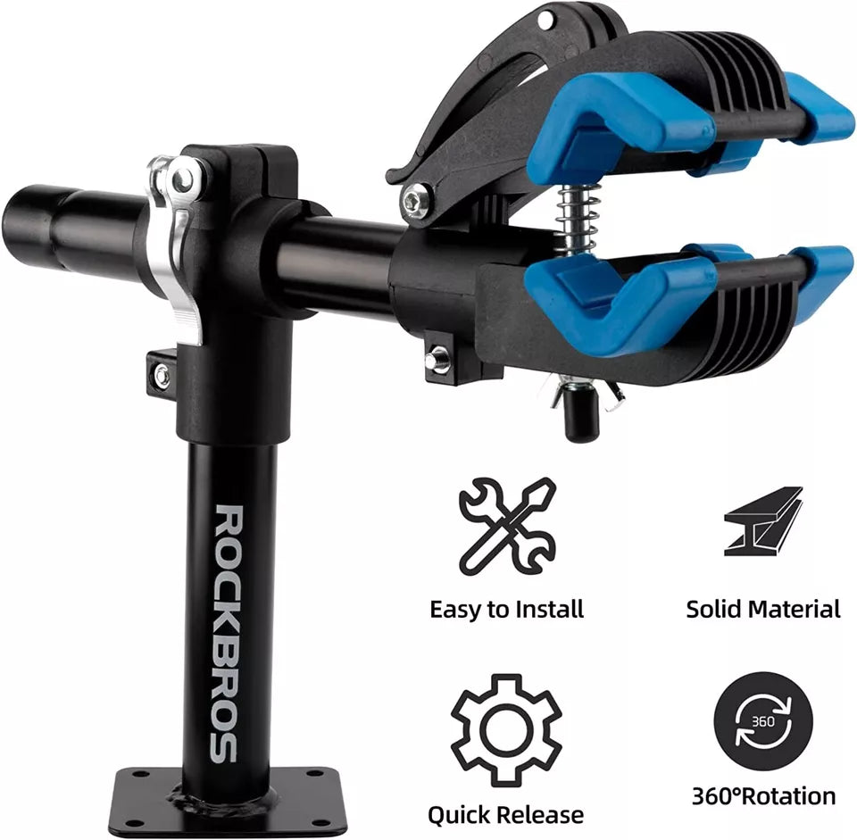 Suporte de montagem de bicicletas ROCKBROS, suporte de fixação de bicicletas, suporte de reparo, ajustável