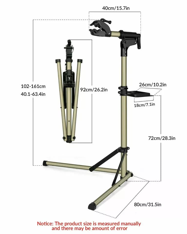 Suporte de reparação de bicicletas em alumínio ROCKBROS, suporte de reparação, máx.