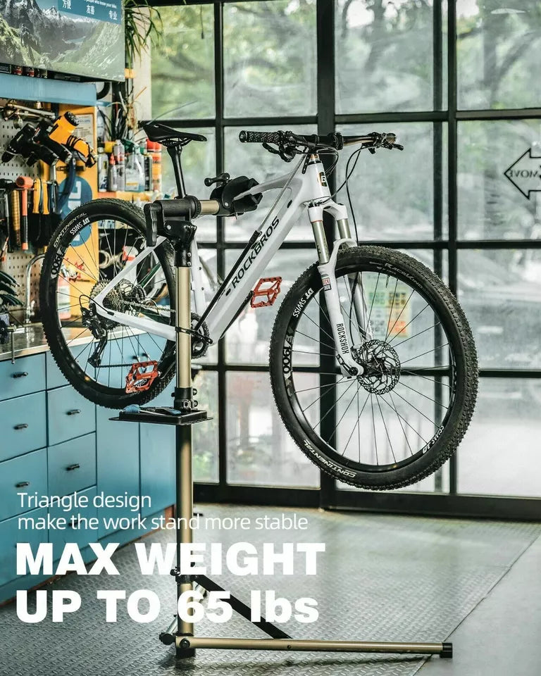 Suporte de reparação de bicicletas em alumínio ROCKBROS, suporte de reparação, máx.