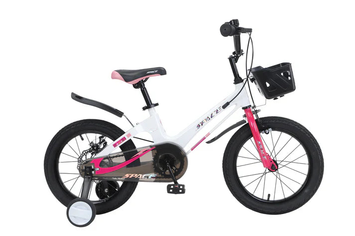 Bicicleta infantil SKYS de 3 a 9 anos 14/16/18 polegadas rosa