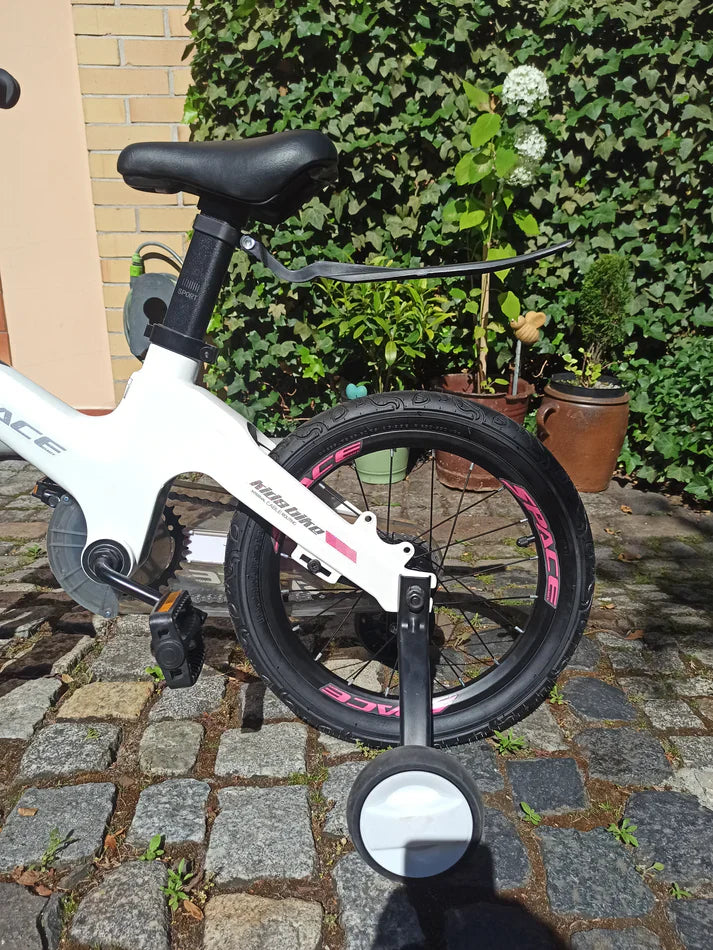 Bicicleta infantil SKYS de 3 a 9 anos 14/16/18 polegadas rosa