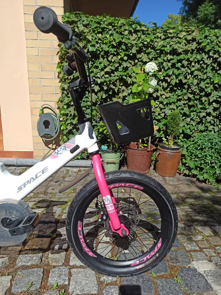 Bicicleta infantil SKYS de 3 a 9 anos 14/16/18 polegadas rosa
