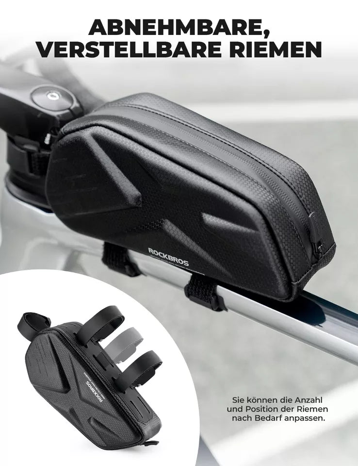 Bolsa de bicicleta ROCKBROS 1.4L para quadros de bicicleta à prova d'água até 6,8 polegadas