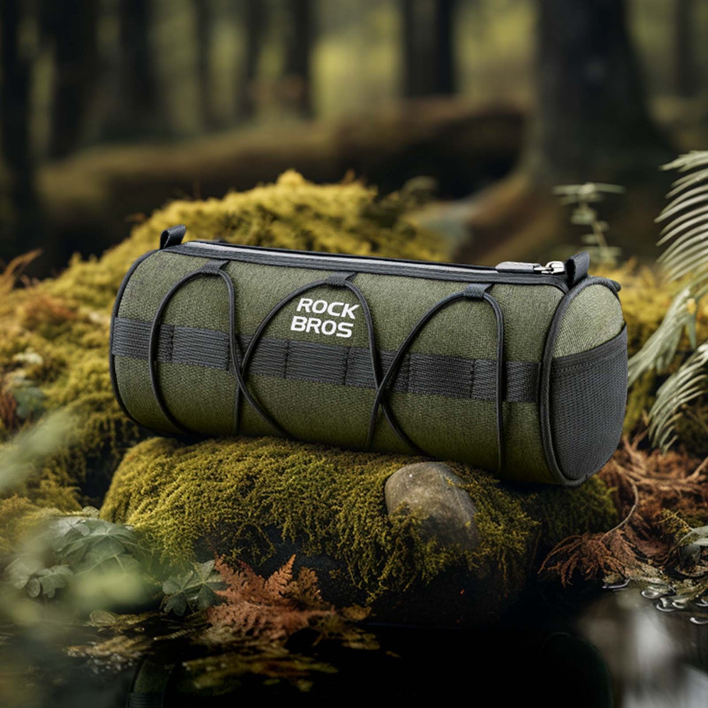 Bolsa de guidão, bolsa de ombro multifuncional com alça, ROCKBROS