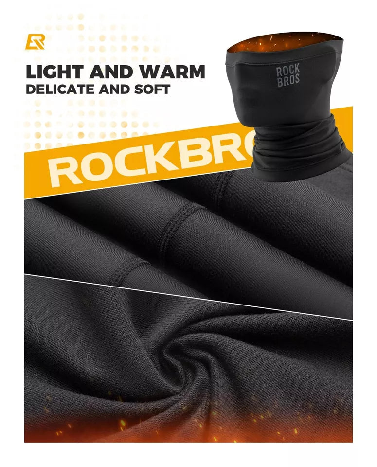 ROCKBROS Meia Balaclava Inverno Quente Tubo Cachecol Aquecedor de Pescoço Ao Ar Livre Unissex