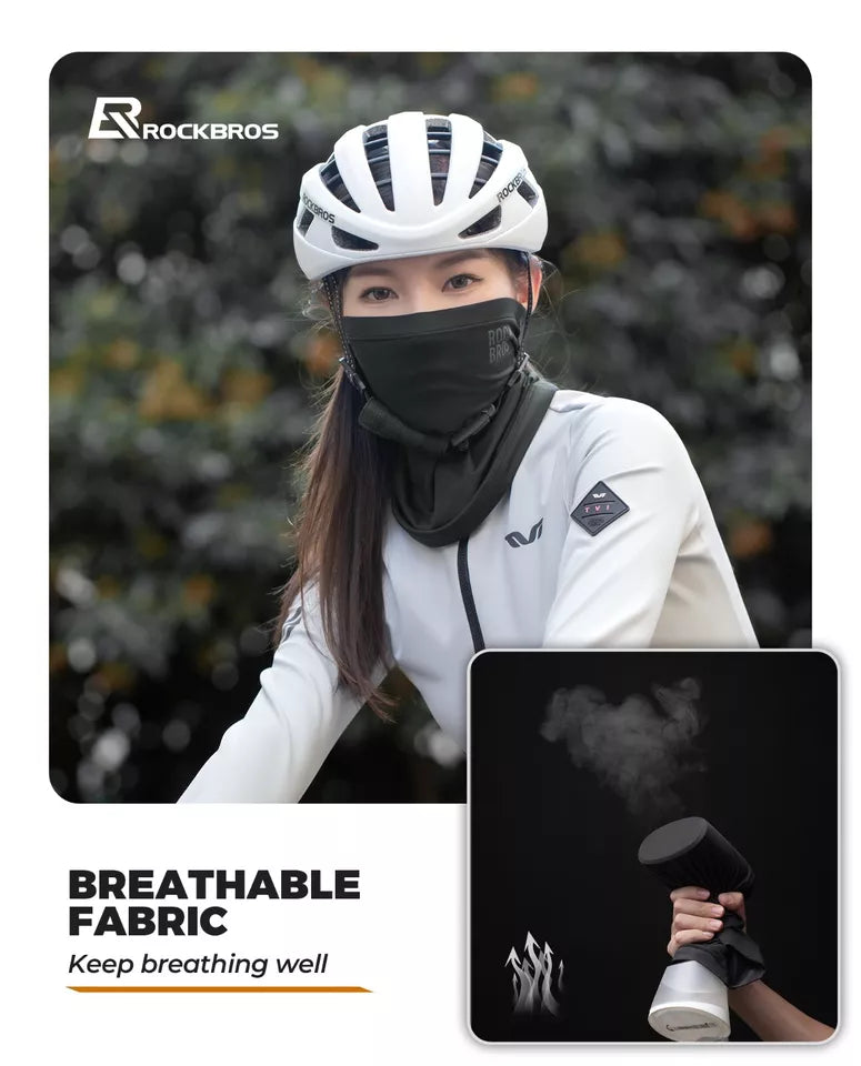ROCKBROS Meia Balaclava Inverno Quente Tubo Cachecol Aquecedor de Pescoço Ao Ar Livre Unissex