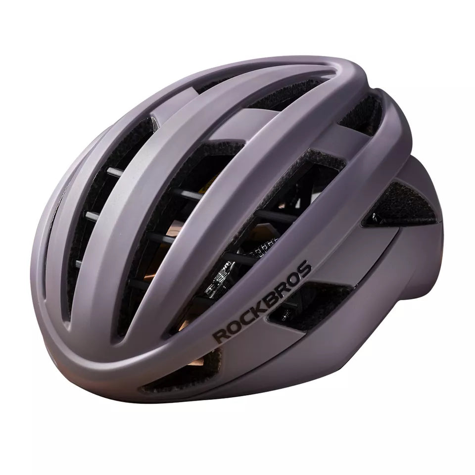 ROCKBROS capacete de bicicleta de estrada PC + EPS 54-58 cm capacete de bicicleta feminino masculino absorção de choque