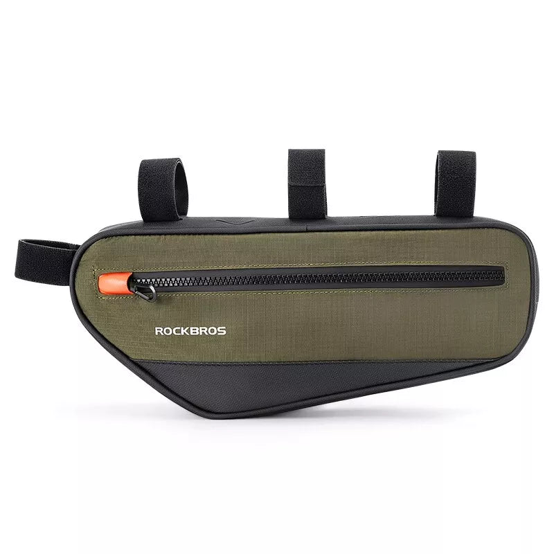 ROCKBROS bolsa para quadro de bicicleta bolsa triangular bolsa de ferramentas 1,7L