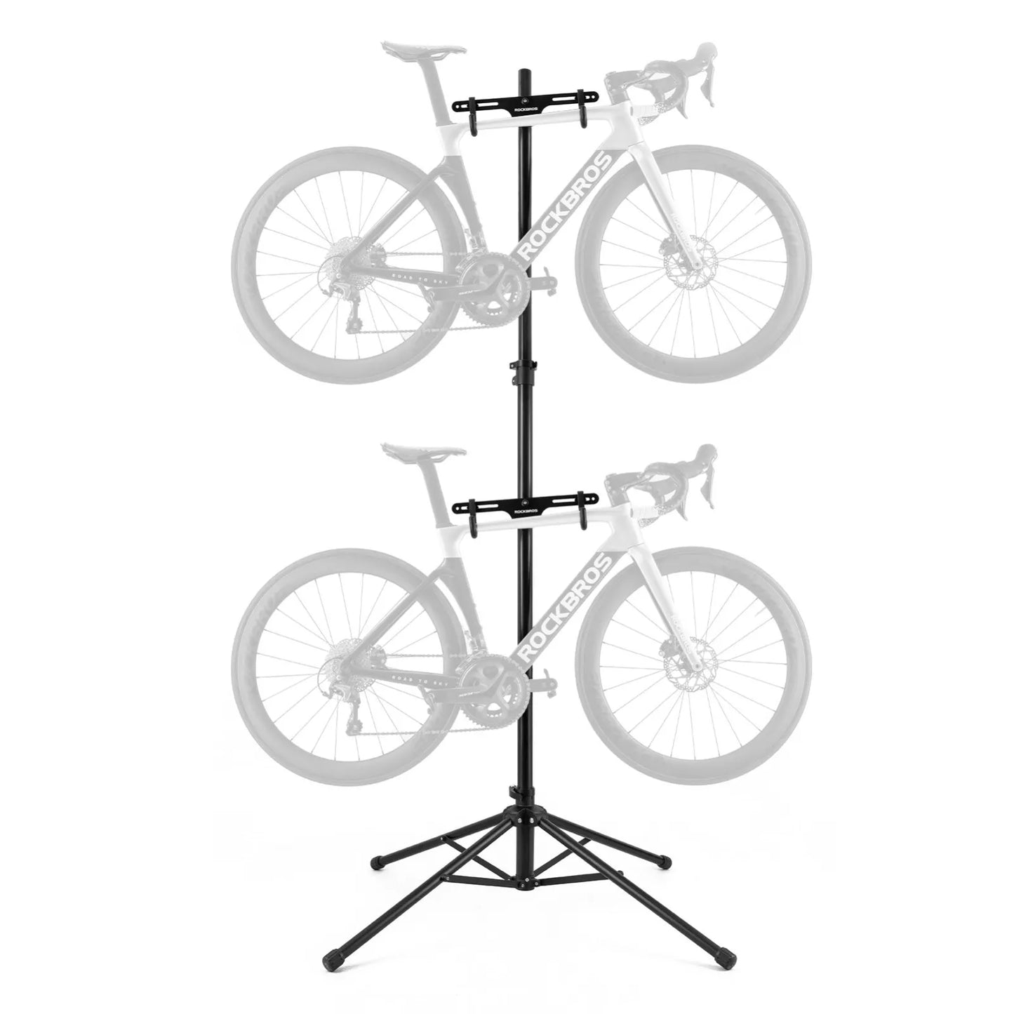 Suporte de montagem duplo para bicicleta ROCKBROS Suporte para reparo de energia ajustável