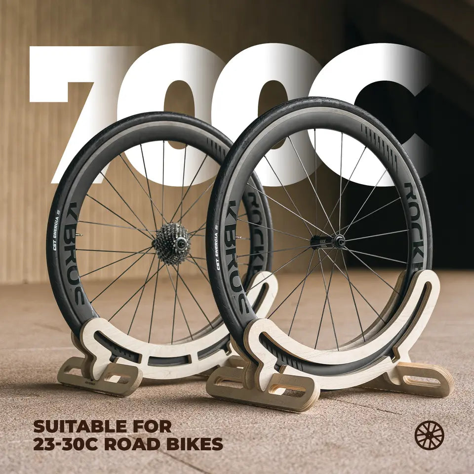 Suporte central de madeira para bicicletas ROCKBROS 30mm para bicicletas 23C-30C 700C
