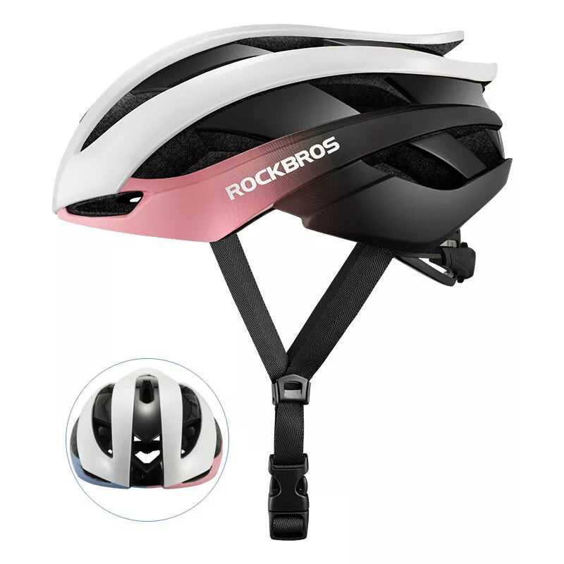Capacete de bicicleta ROCKBROS para mulheres e homens capacete de ciclismo 4 cores capacete protetor M/L 55-61 cm