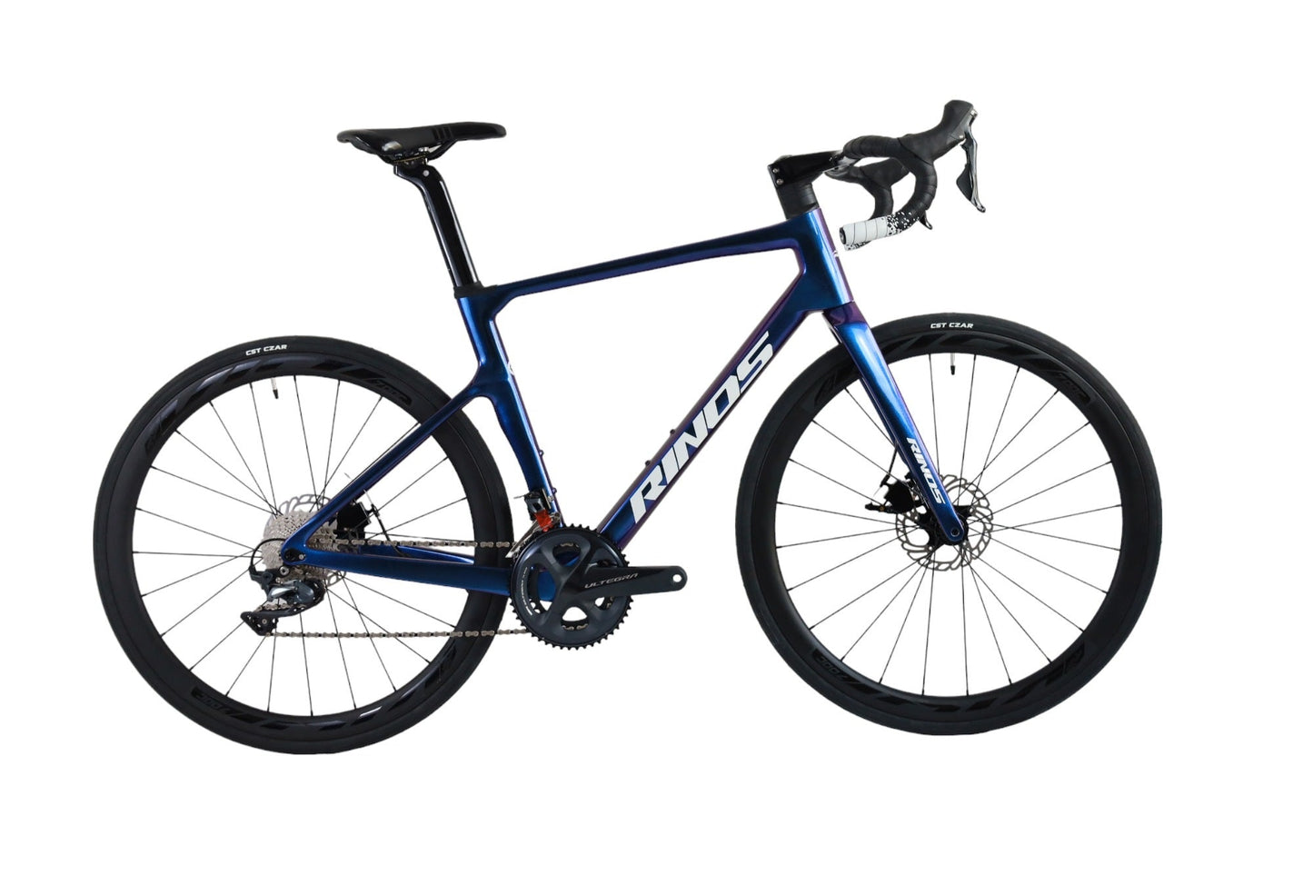 RINOS Bicicleta de estrada de carbono 700C Shimano Ultegra R8000 22 velocidades Odin5.0