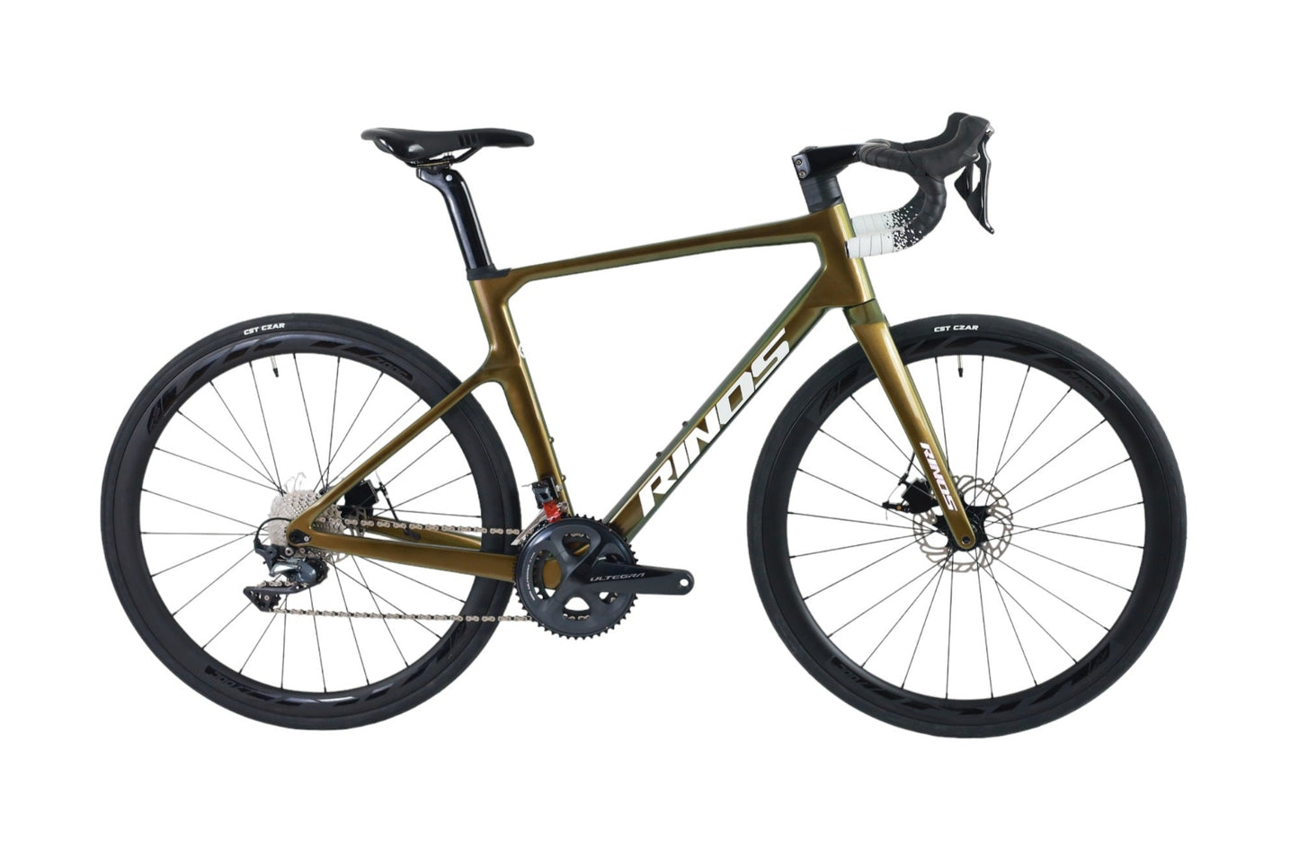 RINOS Bicicleta de estrada de carbono 700C Shimano Ultegra R8000 22 velocidades Odin5.0