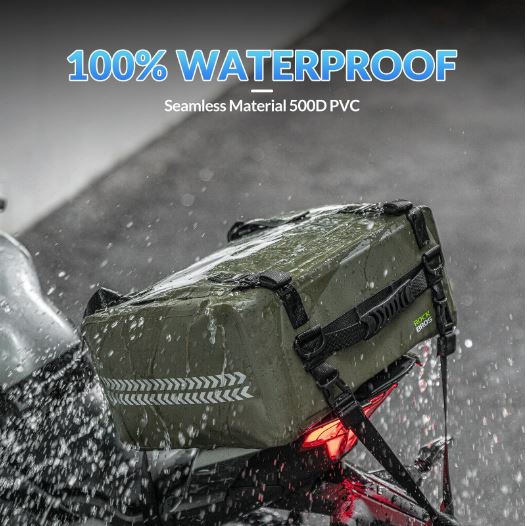 Saco de mota ROCKBROS mala de viagem 100% impermeável 30L