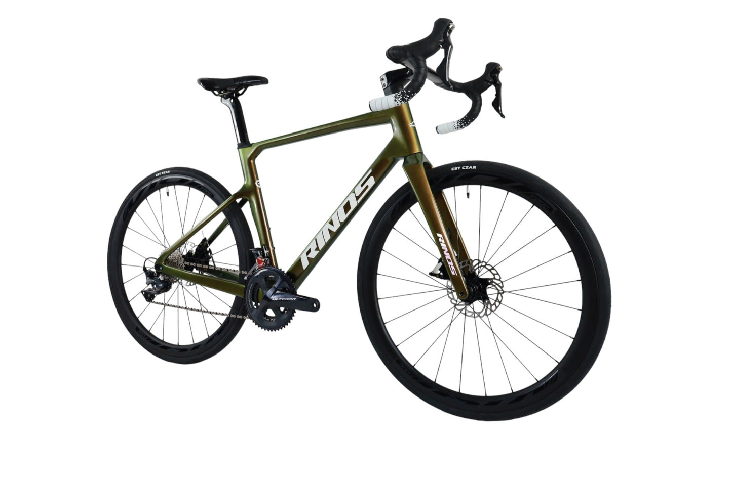 RINOS Bicicleta de estrada de carbono 700C Shimano Ultegra R8000 22 velocidades Odin5.0