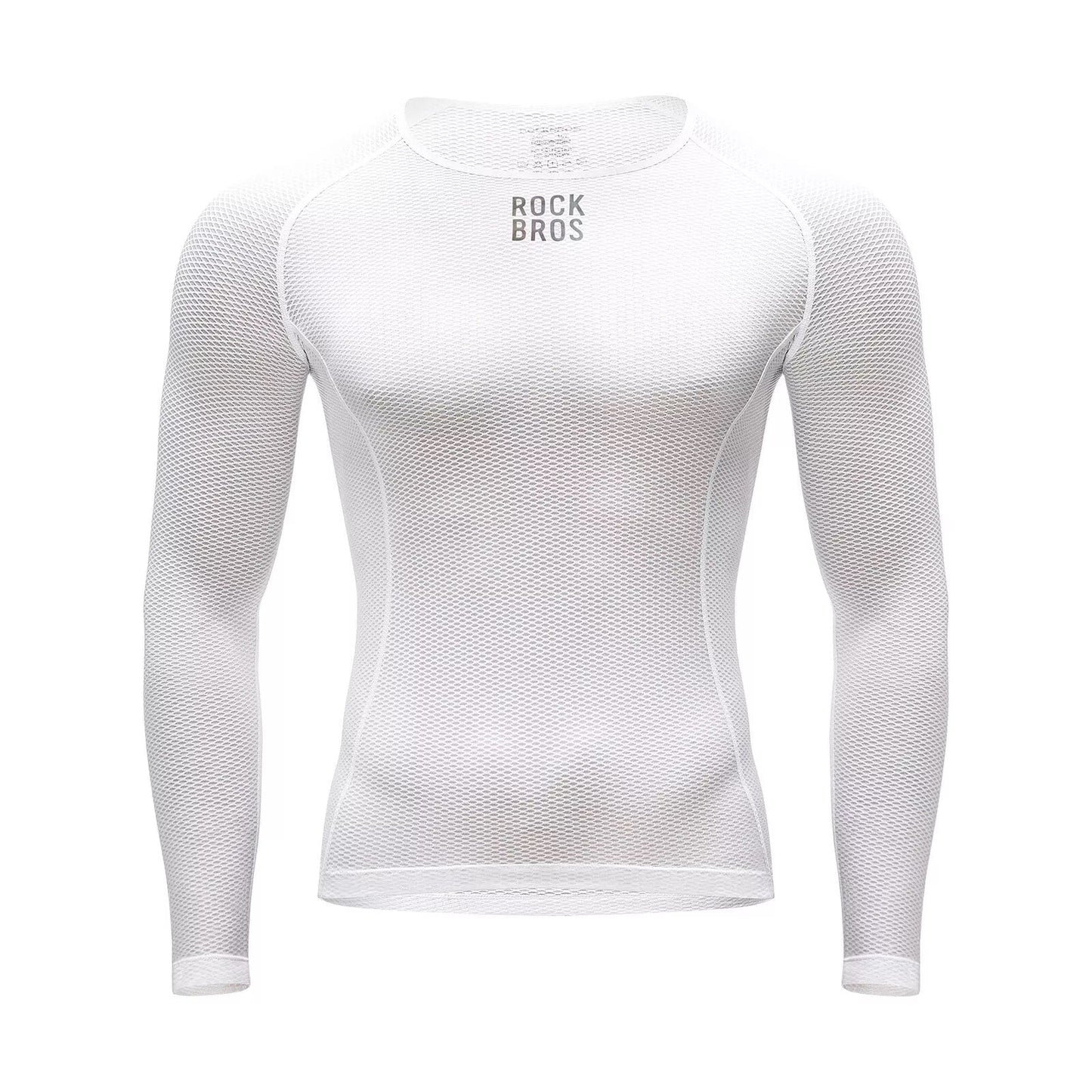 Camisa de manga comprida ROCKBROS camisa de ciclismo masculina, camisa funcional de secagem rápida, roupas de ciclismo, camisa de fitness para ciclismo, corrida, tênis, caminhada, homens