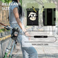 ROCKBROS Bolsa para garrafa de bicicleta Guiador com garrafa de água com cordão de nylon