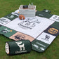 Cobertor de piquenique Qunature 200x200cm Cobertor de acampamento Tapete de piquenique ao ar livre à prova d'água