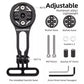Suporte para computador de bicicleta ROCKBROS para Garmin Bryton Wahoo GPS suporte para guidão de alumínio