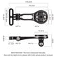 Suporte para computador de bicicleta ROCKBROS para Garmin Bryton Wahoo GPS suporte para guidão de alumínio