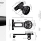 Suporte para computador de bicicleta ROCKBROS para Garmin Bryton Wahoo GPS suporte para guidão de alumínio