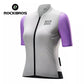 ROCKBROS camisa de ciclismo feminina de manga curta camisa de ciclismo jaqueta de verão para bicicleta camisa de ciclismo camisa de bicicleta de estrada com 3 bolsos traseiros roupas de ciclismo mtb respirável