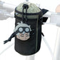 ROCKBROS Bolsa para garrafa de bicicleta Guiador com garrafa de água com cordão de nylon