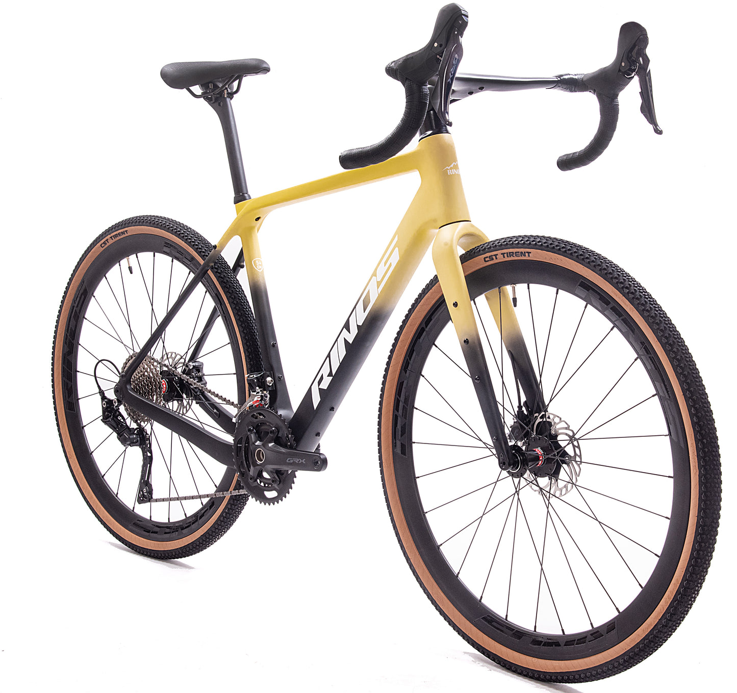 Bicicleta de cascalho de carbono RINOS Sandman7.0 Shimano GRX820