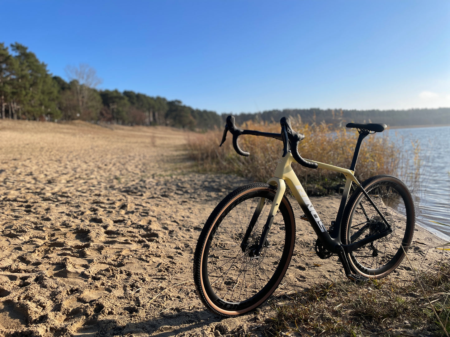 Bicicleta de cascalho de carbono RINOS Sandman7.0 Shimano GRX820