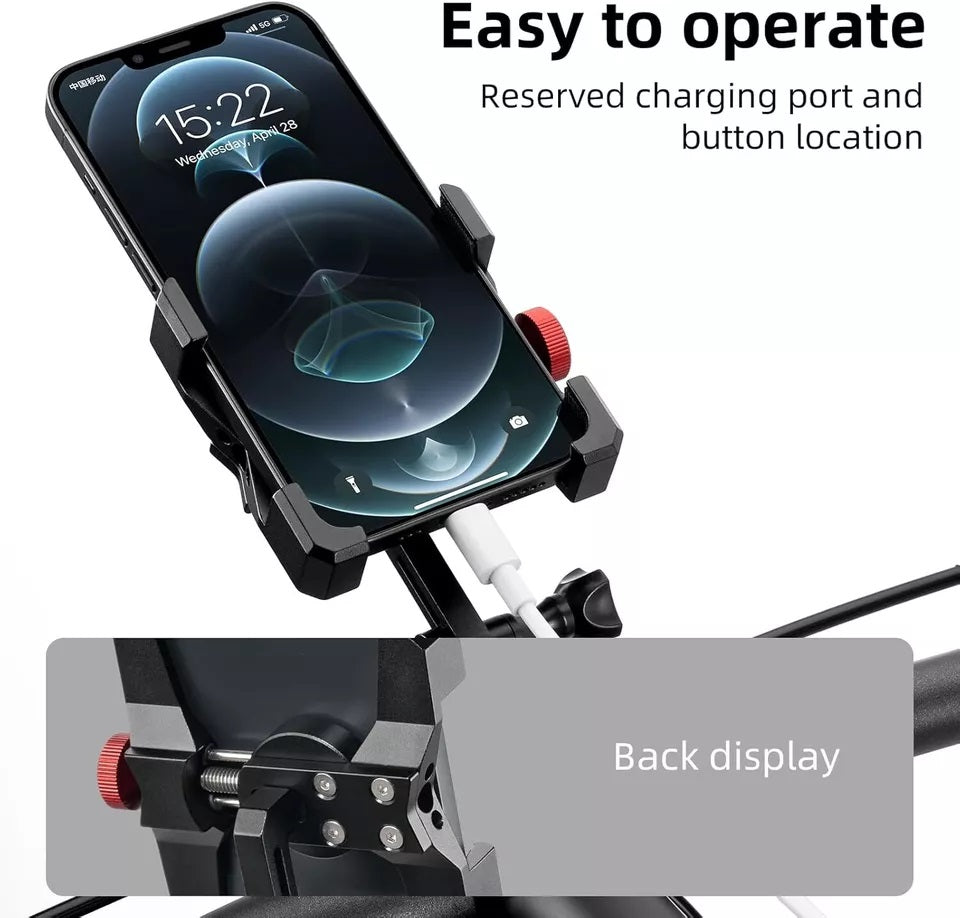 Suporte para celular de bicicleta ROCKBROS suporte para celular no guidão para smartphone 4,7-7,09 polegadas