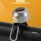 Rockbros sino de bicicleta guiador clássico, mountain bike retro sino de bicicleta sino alto sino de cobre de bicicleta para 22-34mm