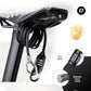 ROCKBROS bloqueio de cabo de bicicleta 150 cm com código numérico anti-roubo para bicicleta scooter carrinho de bebê vermelho/preto