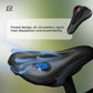 Capa de selim de gel ROCKBROS Capa de gel para selim de bicicleta assento de bicicleta acolchoado com protetor de selim à prova d'água para homens e mulheres 28 cm x 17,5 cm azul/vermelho