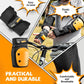 Joelheiras ROCKBROS conjunto 6 em 1 infantil protetores de skate joelheiras em linha almofadas de pulso e cotoveleiras bicicleta skate esportes para meninas e meninos