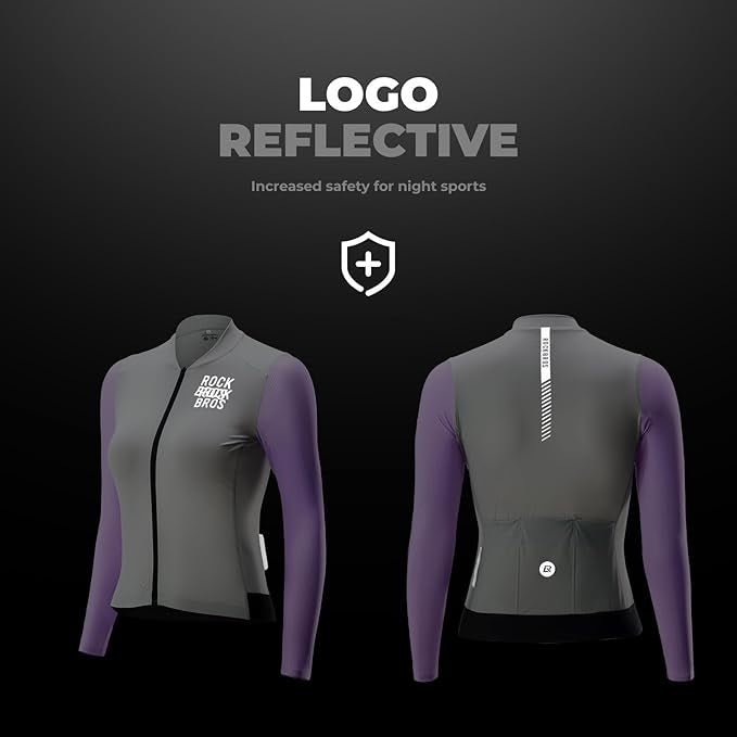 ROCKBROS camisa de ciclismo feminina de manga comprida camisa de ciclismo jaqueta de verão para bicicleta camisa de ciclismo camisa de bicicleta de estrada com 3 bolsos traseiros roupas de ciclismo mtb respirável