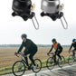 Rockbros sino de bicicleta guiador clássico, mountain bike retro sino de bicicleta sino alto sino de cobre de bicicleta para 22-34mm